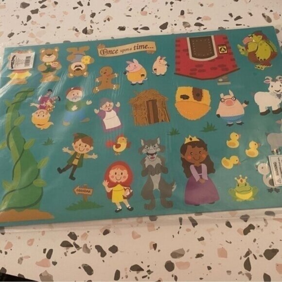 Create & Write Fairy Tale Giant Sticker Scenes - 12 Pc. - Picture 4 of 4